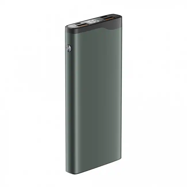 Внешний аккумулятор (Power Bank) OLMIO QL-10 QL-10-GRAY (10000 мАч, Серый)
