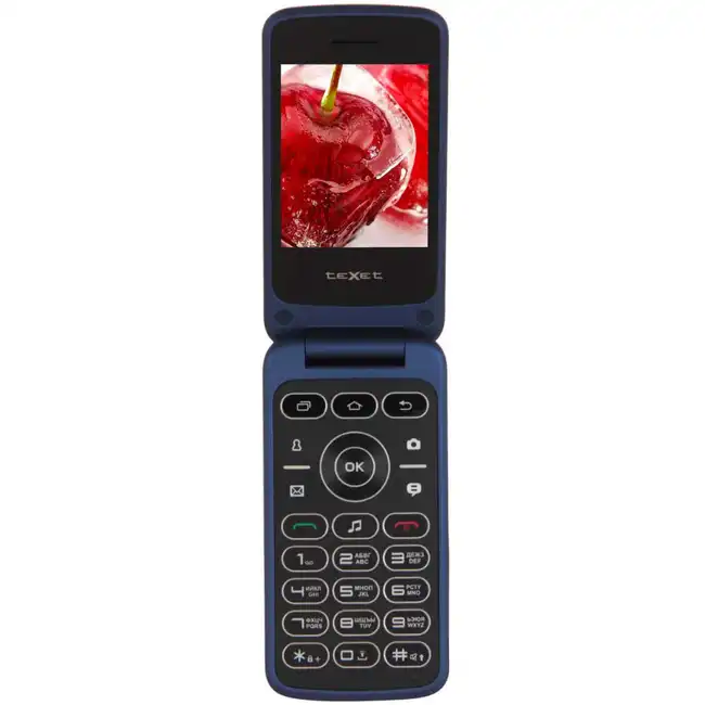 Мобильный телефон TeXet TM 408 синий TM-408-BLUE