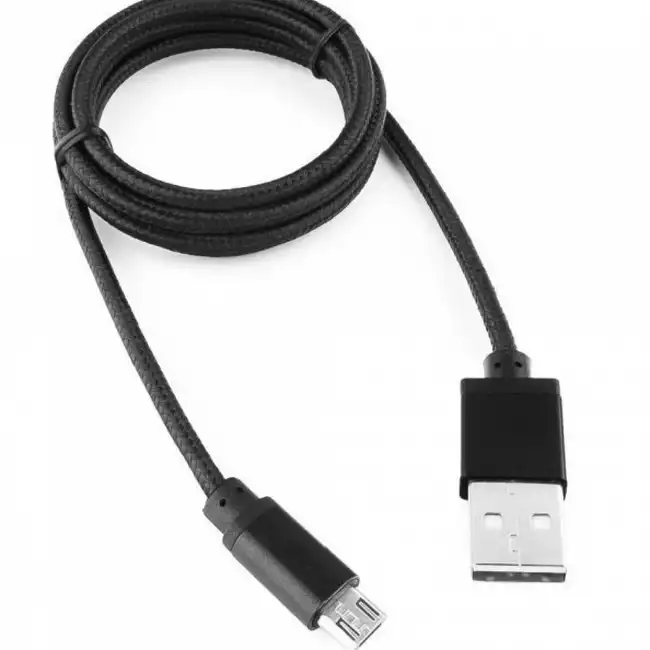 Кабель интерфейсный Cablexpert USB-MicroUSB CC-mUSB2bk1m (USB Type A - USB Type B)