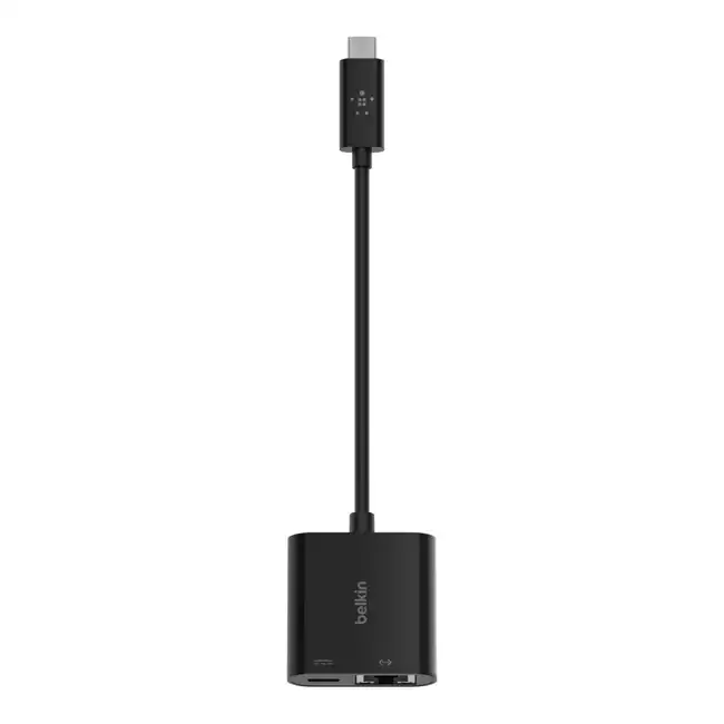 Переходник Belkin USB-C - Ethernet 60W INC001BTBK