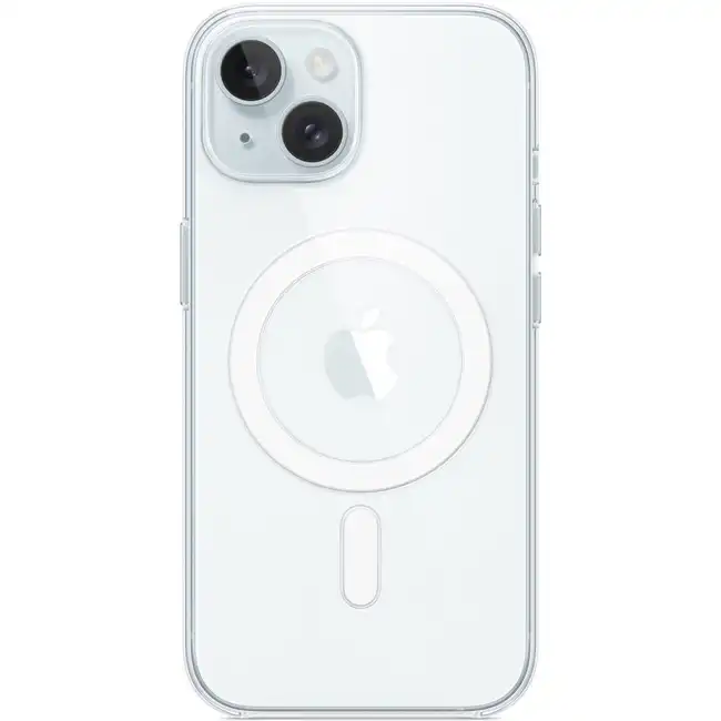 Аксессуары для смартфона Apple Чехол для iPhone 15 Clear Case with MagSafe MT203ZM/A