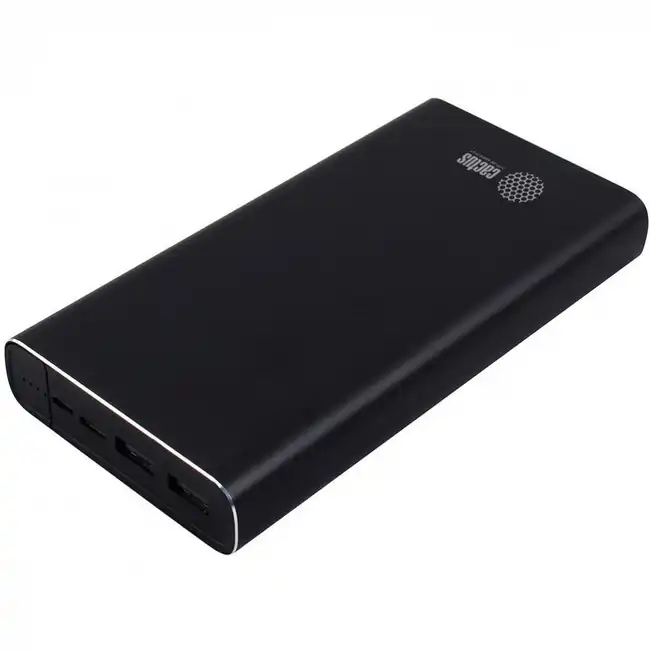 Внешний аккумулятор (Power Bank) Cactus CS-PBFSIT-20000 (20000 мАч, Черный)