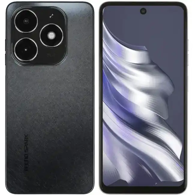 Смартфон TECNO SPARK 20 чёрный SPARK 20 256+8 Gravity Black (256 Гб, 8 Гб)