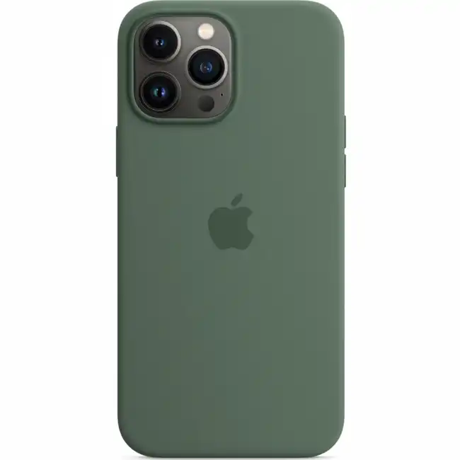 Аксессуары для смартфона Apple Чехол для iPhone 13 Pro Max Silicone Case with MagSafe – Eucalyptus MN6C3ZM/A