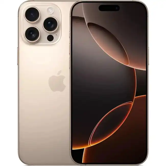 Смартфон Apple iPhone 16 Pro Max 256Gb Desert Titanium MYWJ3 (256 Гб, 8 Гб)