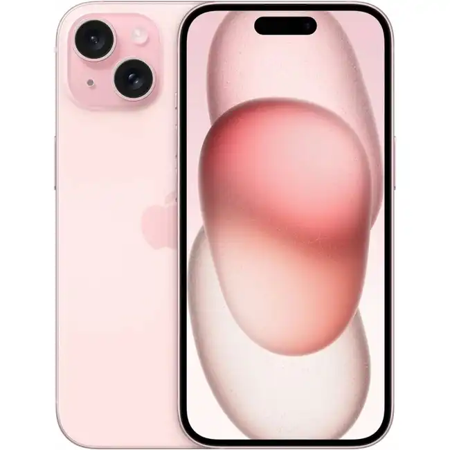 Смартфон Apple iPhone 15 128Gb Pink MTP13ZP/A (128 Гб, 6 Гб)