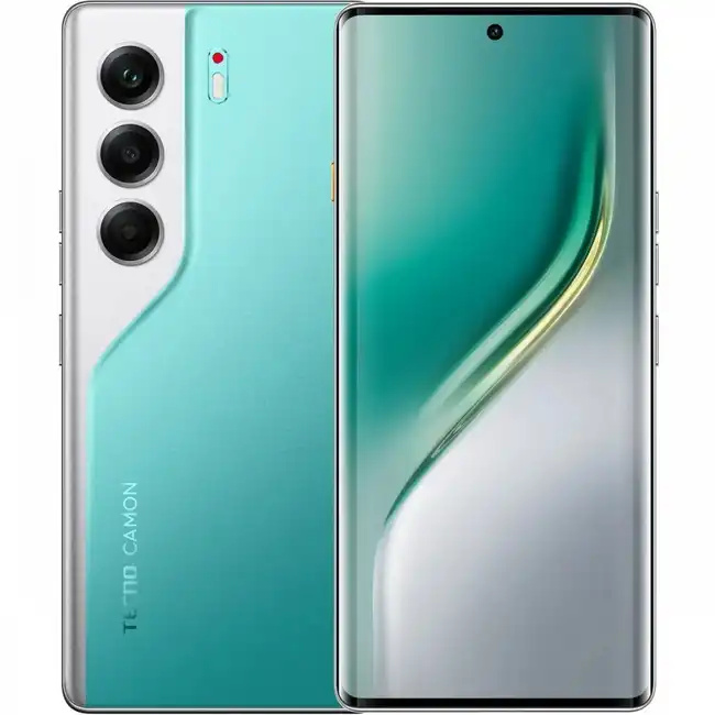 Смартфон TECNO Camon 40 Pro 5G 12/256Gb Emerald Lake Green CM7 256+12 EMERALD LAKE GREEN (256 Гб, 12 Гб)