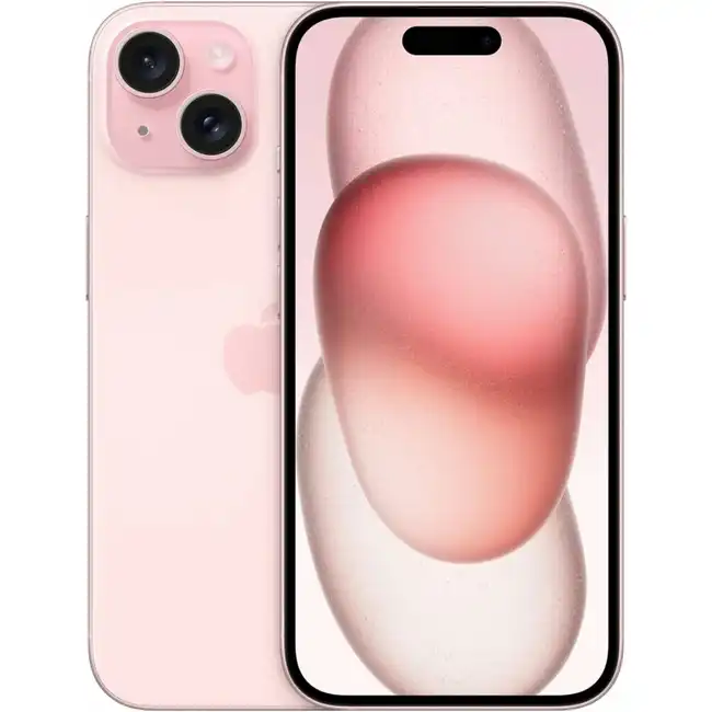 Смартфон Apple iPhone 15 128GB Pink MTP13VN/A (128 Гб, 6 Гб)