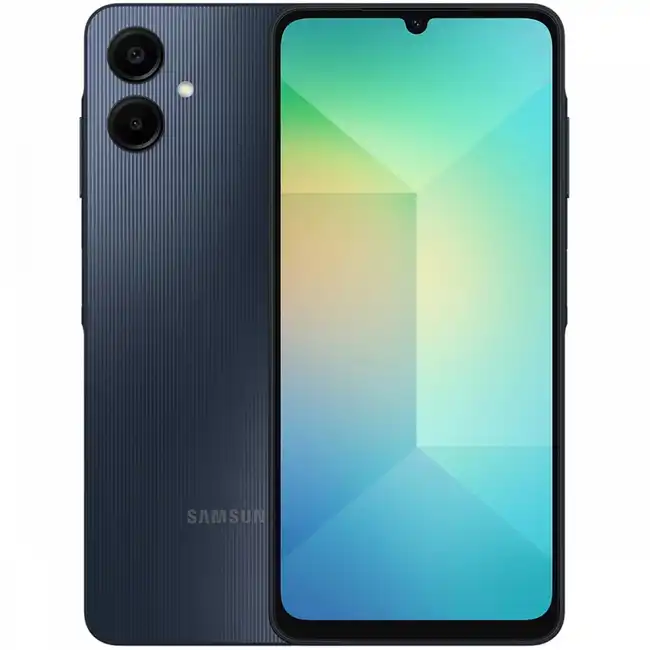 Смартфон Samsung Galaxy A06 4/64Gb Black SM-A065FZKDAFA (64 Гб, 4 Гб)