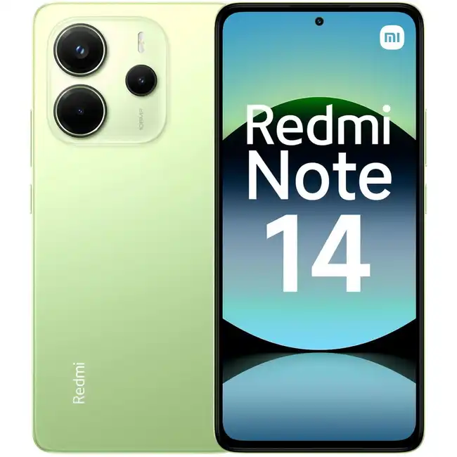 Смартфон Xiaomi Redmi Note 14 4G 6/128Gb Lime Green 61583 (128 Гб, 6 Гб)