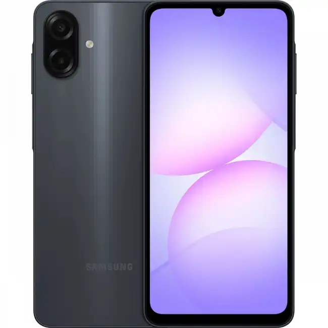 Смартфон Samsung Galaxy A07 4G 4/128Gb Black (SM-A075FZKGCAU) (128 Гб, 4 Гб)