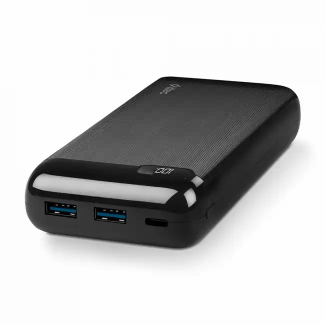 Внешний аккумулятор (Power Bank) Ttec PowerSlim Pro LCD PD 2BB186S (20000 мАч, Черный)