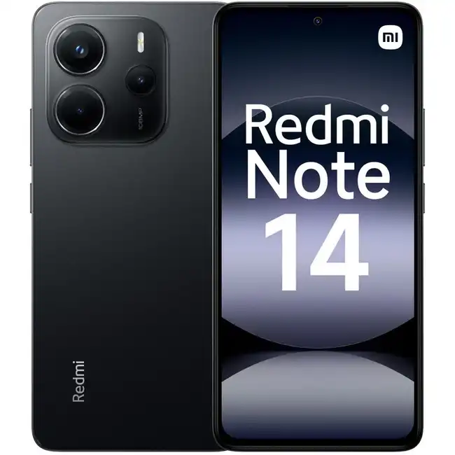 Смартфон Xiaomi Redmi Note 14 4G 6/128Gb Midnight Black 61609 (128 Гб, 6 Гб)