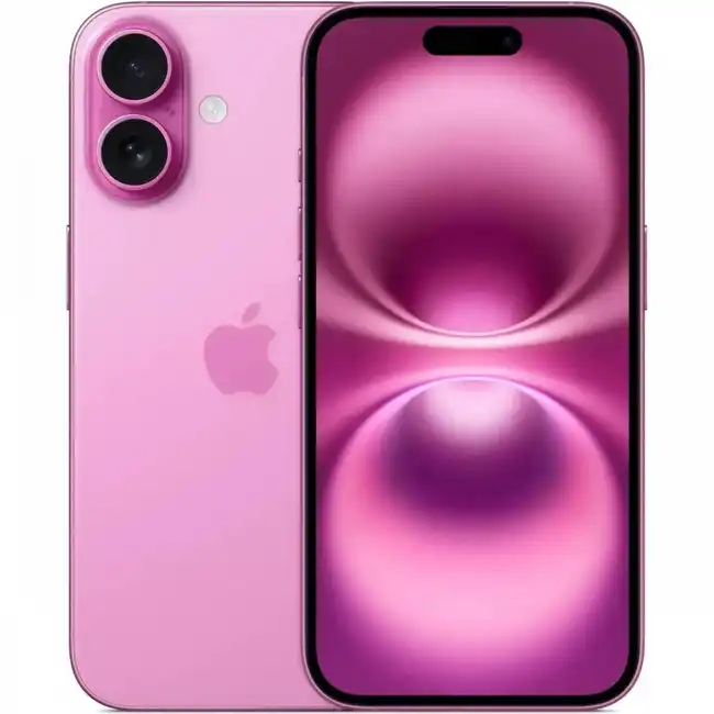 Смартфон Apple iPhone 16 128Gb Pink MYFE3CH/A (128 Гб, 8 Гб)