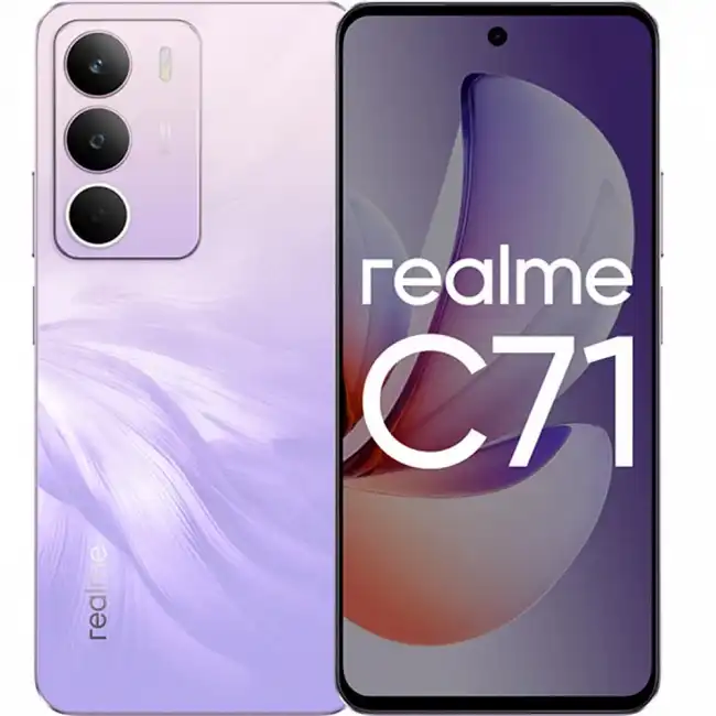Смартфон REALME C71 8/256Gb Purple (RMX5303) 6941764465725 (256 Гб, 8 Гб)