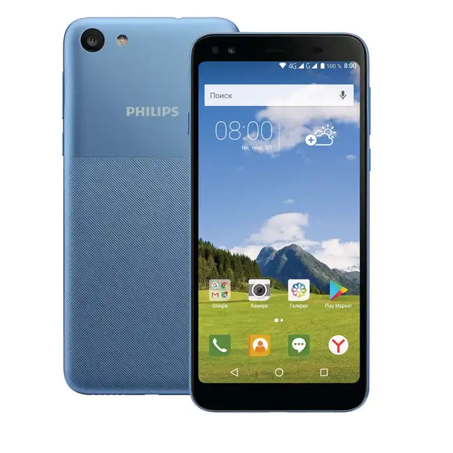 Смартфон Philips S395 - Light Blue