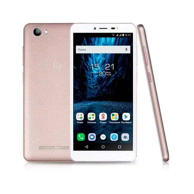 Смартфон Fly Life Mega 8 Gb Life Mega_Champagne Gold_A
