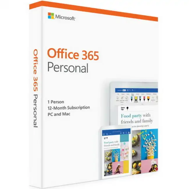 Офисный пакет Microsoft 365 Personal Russian Subscr 1YR Kazakhstan Only Medialess P8 QQ2-01439