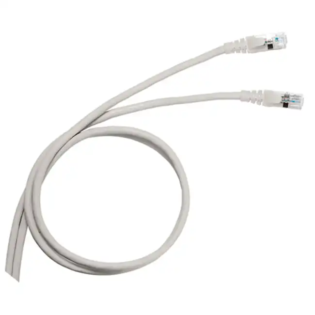 Патч-корд Legrand П-корд U/UTP кат5е PVC 3м сер. 051638