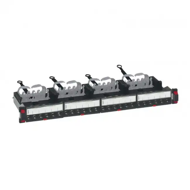 Патч-панель Legrand Патч-пан. UTP 24RJ45 кат6 LCS3 033760 (24 порта, UTP, Cat. 6)