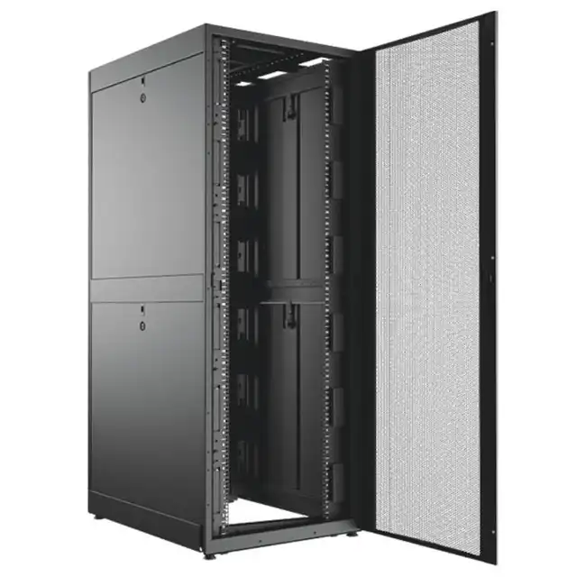 Серверный шкаф C3 Solutions 42U 800*1200,черный, дверь перф. C3.RF4209