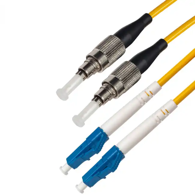 Оптический патч-корд АЗОП FC/UPC-LC/UPC SM 9/125 Duplex 3.0мм 5 м 17584