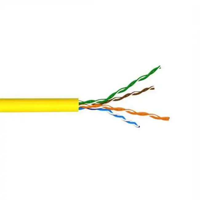 Кабель витая пара LANMASTER LAN-5EUTP-PT-YL