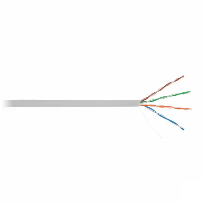 Кабель витая пара NETLAN U/UTP 4 пары, Кат.5e UEC-UU004-5E-PVC-GY