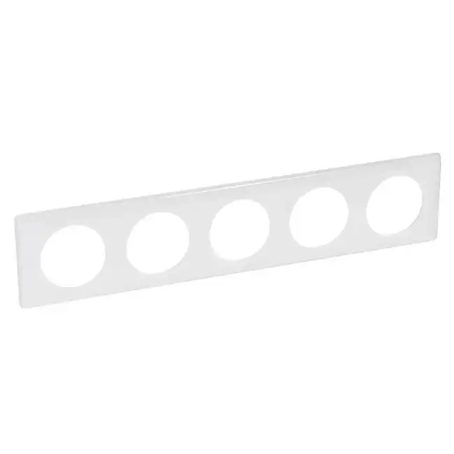 Legrand Рамка 5п Бел.глянец 066630