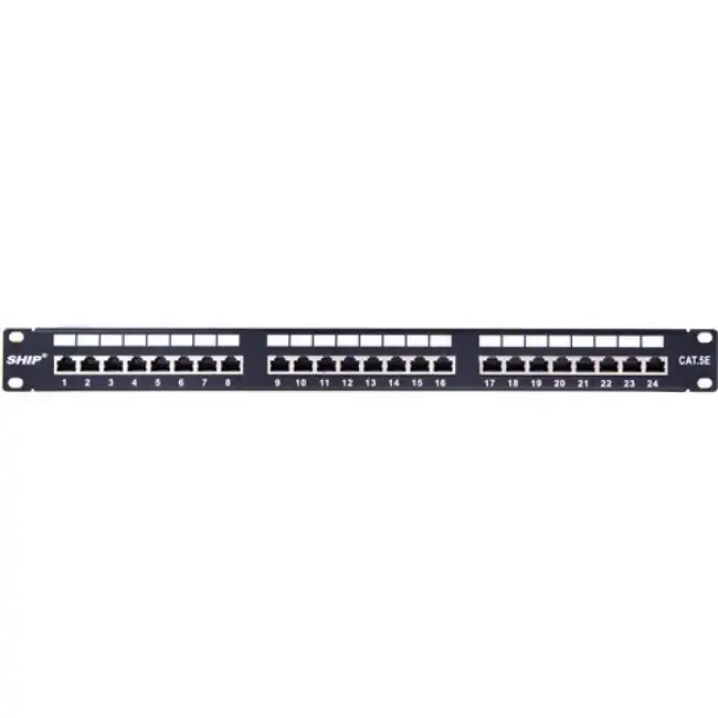 Патч-панель SHIP P197-24M (24 порта, FTP, Cat. 5e)