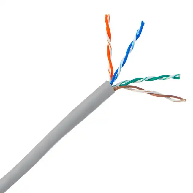 Кабель витая пара LANMASTER UTP, 4 пары, Кат.5e TWT-5EUTP