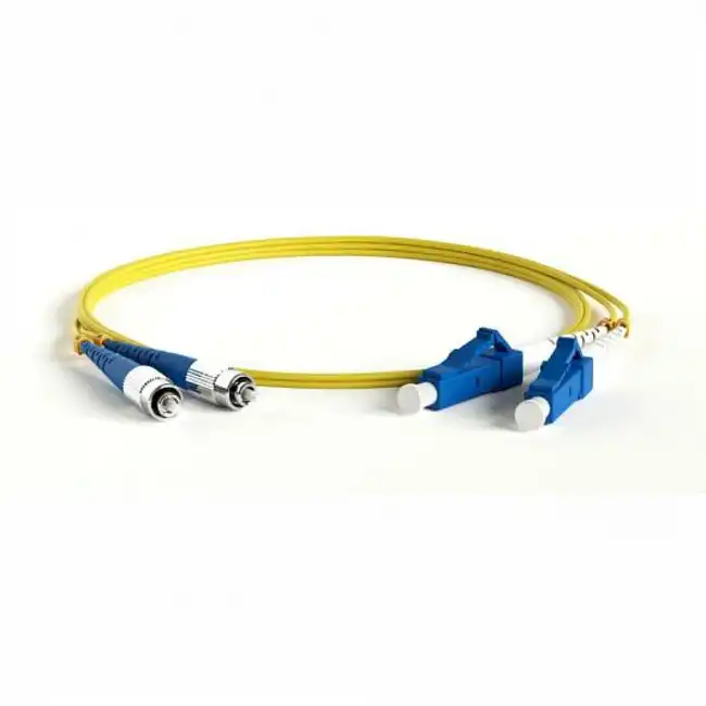 Оптический патч-корд Hyperline FC-D2-9-FC/UR-LC/UR-H-2M-LSZH-YL