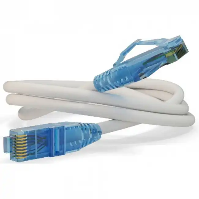 Патч-корд Hyperline PC-LPM-UTP-RJ45-RJ45-C6-5M-LSZH-WH