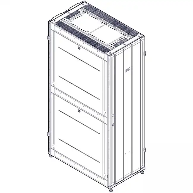 Серверный шкаф Systeme Electric Uniprom 42U-600/1070 UR3100