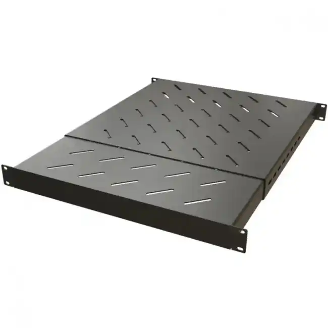 Полка для серверного шкафа Hyperline c 19'' креплением раздвижная 1U TSD3H-1U-405/700-RAL9005