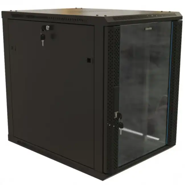 Серверный шкаф Hyperline Шкаф настенный 19-дюймовый (19") 22U 1086x600х800 мм TWB-2268-GP-RAL9004