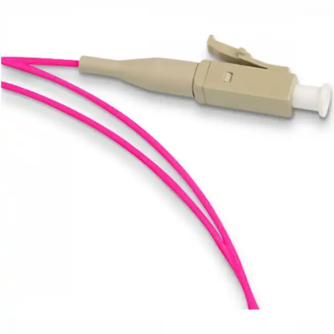 Оптический патч-корд Hyperline Пигтейл волоконно-оптический MM 50/125 (OM4) LC 1.5 м LSZH FPT-B9-504-LC/PR-1.5M-LSZH-MG