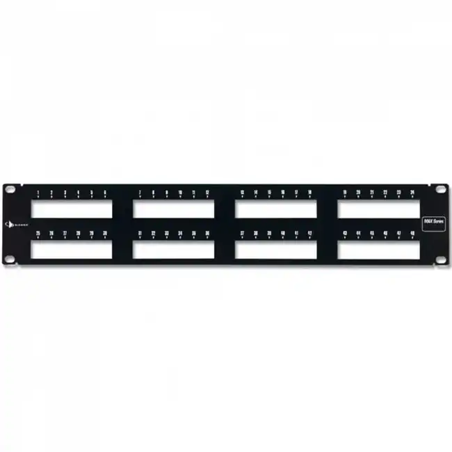 Патч-панель Siemon Панель 2U в 19'' стойку на 48 модулей Max-серии MX-PNL-48-SALE (48 портов)