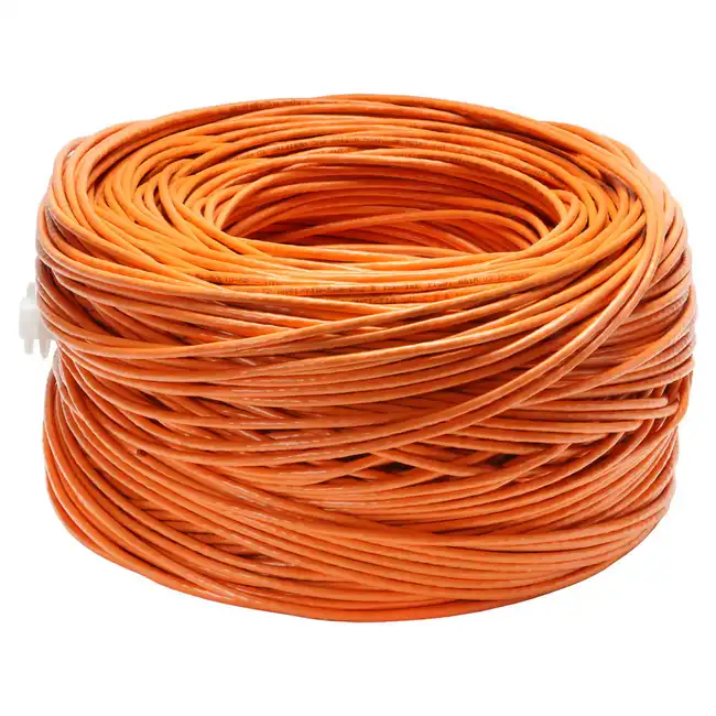 Кабель витая пара Cabeus UTP-4P-Cat.5e-SOLID-OR