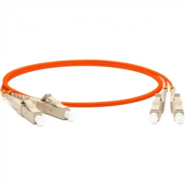 Оптический патч-корд Hyperline FC-D2-62-FC/PR-LC/PR-H-2M-LSZH-OR