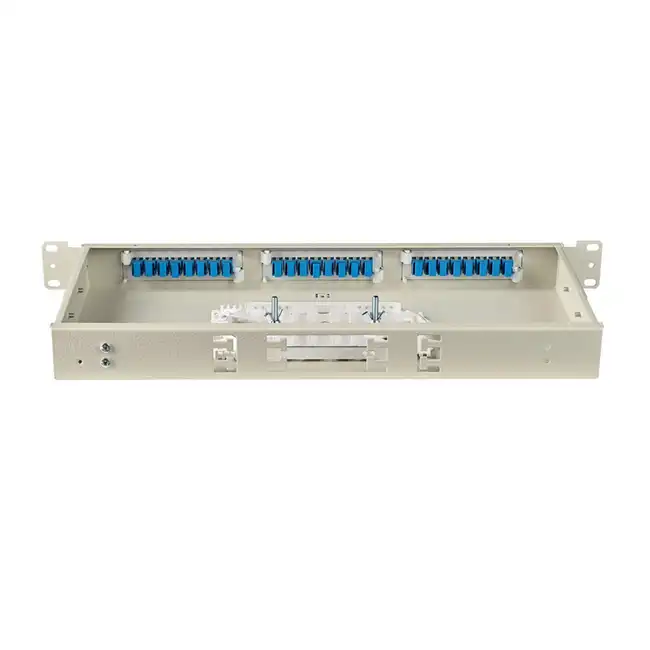 Оптический кросс FDF Кросс оптический FDF 1U 24 портов FDF-1U-24