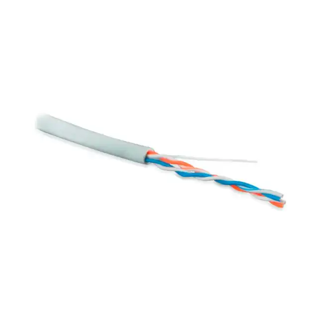 Кабель витая пара Hyperline UUTP2-C5-S24-IN-LSZH-GY-500