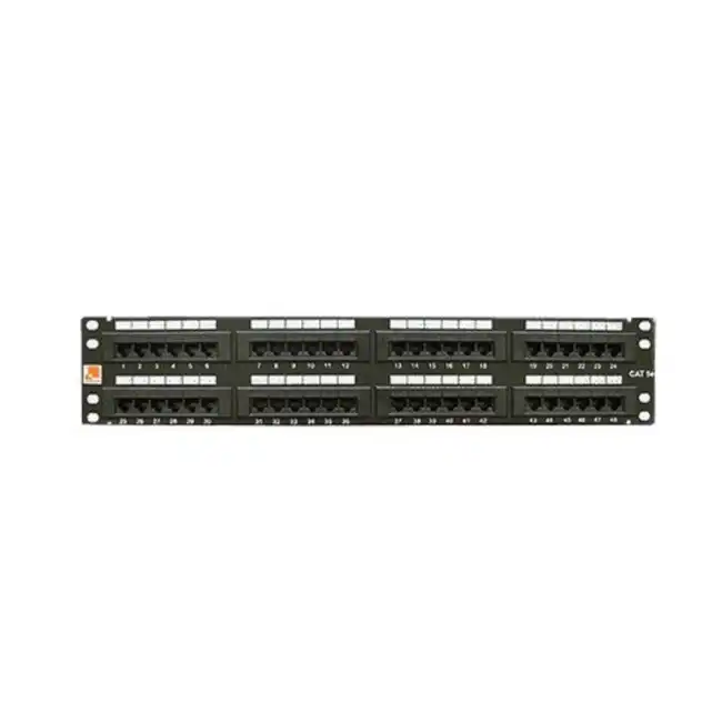 Патч-панель LANMASTER LAN-PP48UTP5E (48 портов, UTP, Cat. 5)
