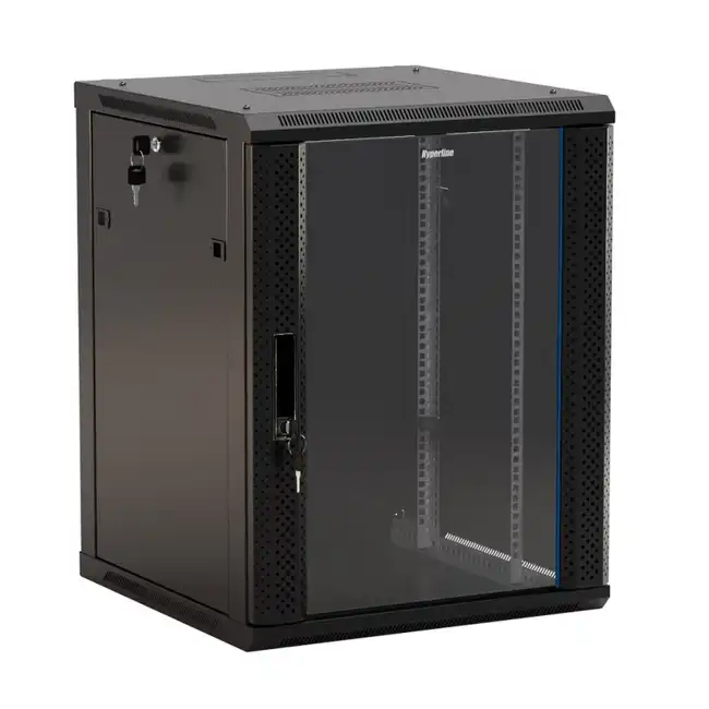 Серверный шкаф Hyperline TWB-1266-GP-RAL9004