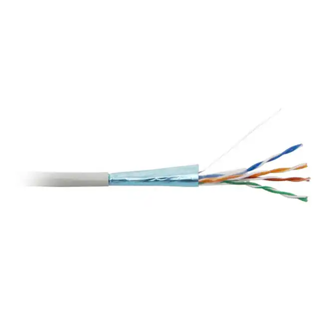 Кабель витая пара Hyperline FUTP4-C5E-S24-IN-PVC-GY-305