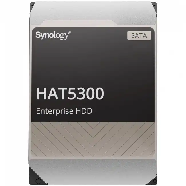 Опция для системы хранения данных СХД Synology Жесткий диск HDD SATA 3,5" 12Tb, 7200 rpm HAT5300-12T (Диск для СХД)