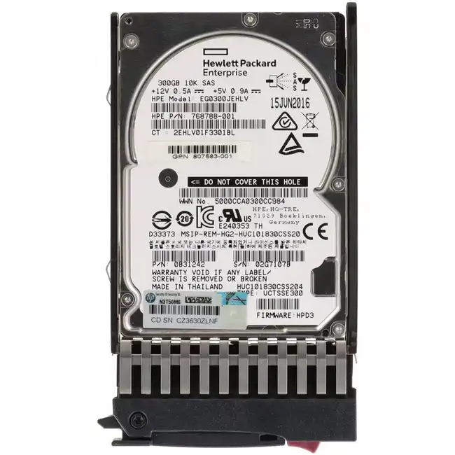 Опция для системы хранения данных СХД HPE 300GB 2,5''(SFF) SAS 10K 12G Hot Plug Dual Port for P2000/MSA2040/1040 J9F44A (Диск для СХД)