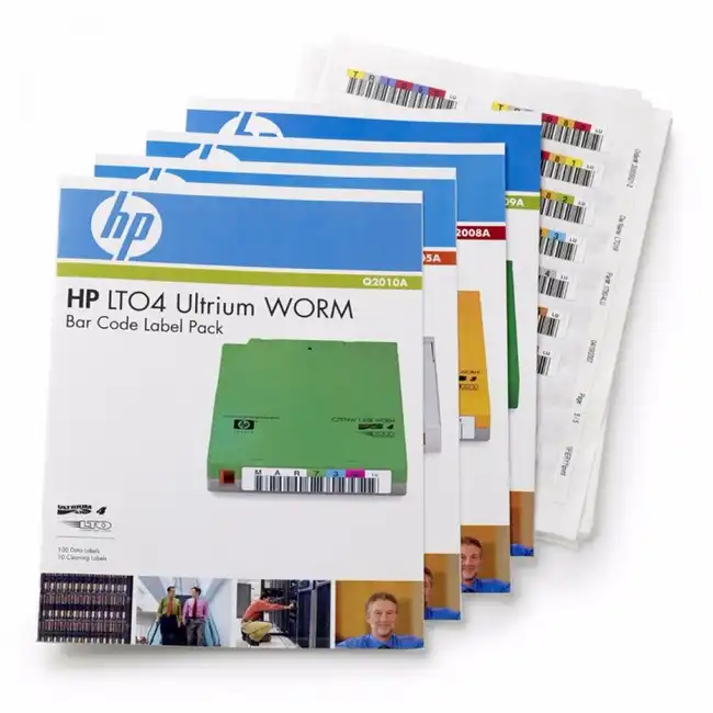 Аксессуар для сервера HPE LTO4 Ultrium RW Bar Code Label Pack Q2009A