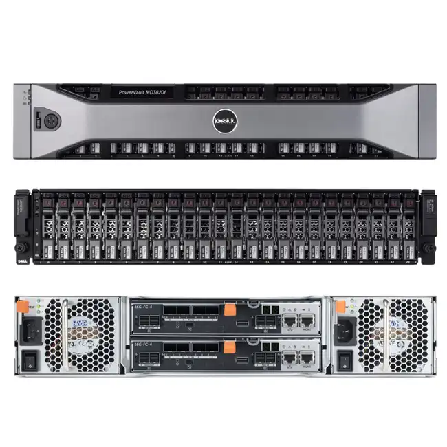 Дисковая полка для системы хранения данных СХД и Серверов Dell PowerVault MD3820f 210-ACCT-043