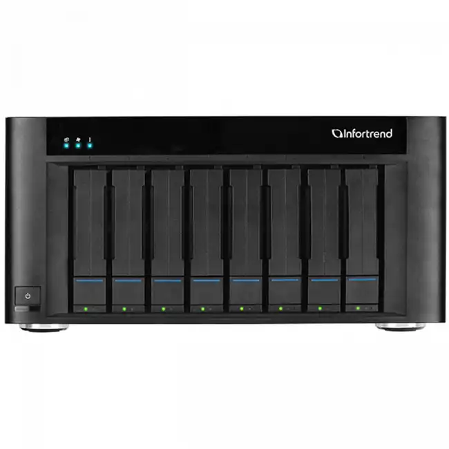 Дисковая системы хранения данных СХД Infortrend EonStor GSe Pro 200 8bay desktop (Gse Pro 208T-D) GSEP208T000D-8U32 (Desktop)